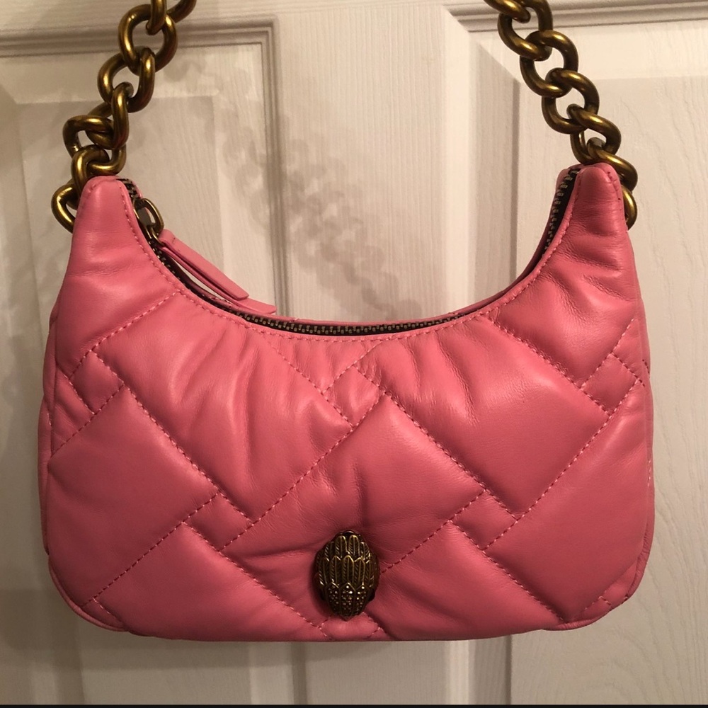 Pink Leather Kurt Geiger Bag